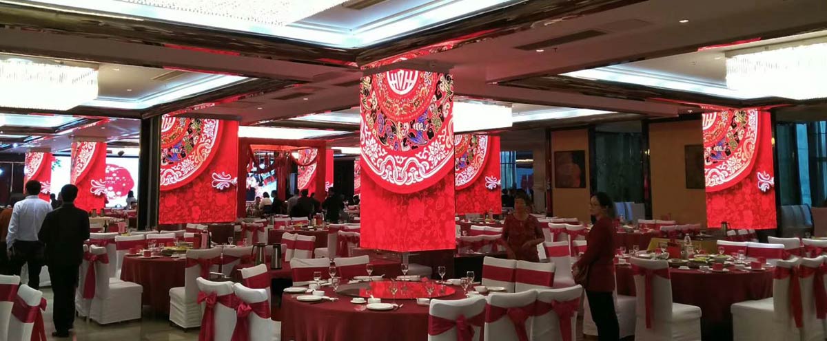 張家港酒店P4室內全彩LED顯示屏